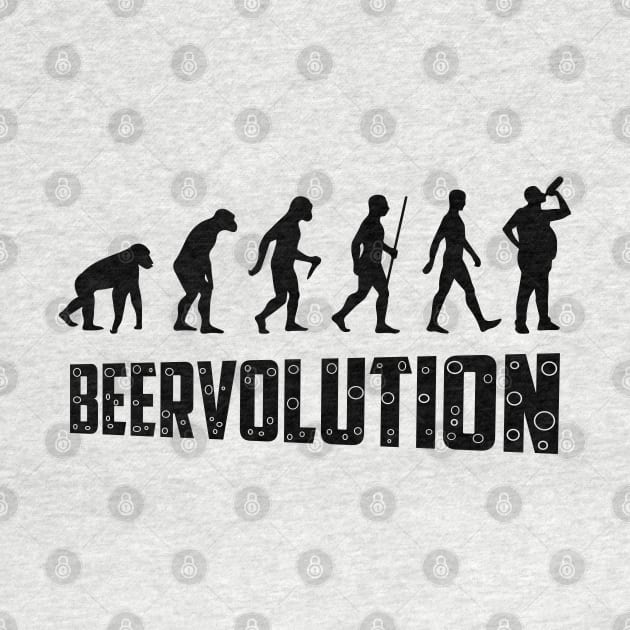 Beer Evolution Darwin For Beer Lovers by alltheprints